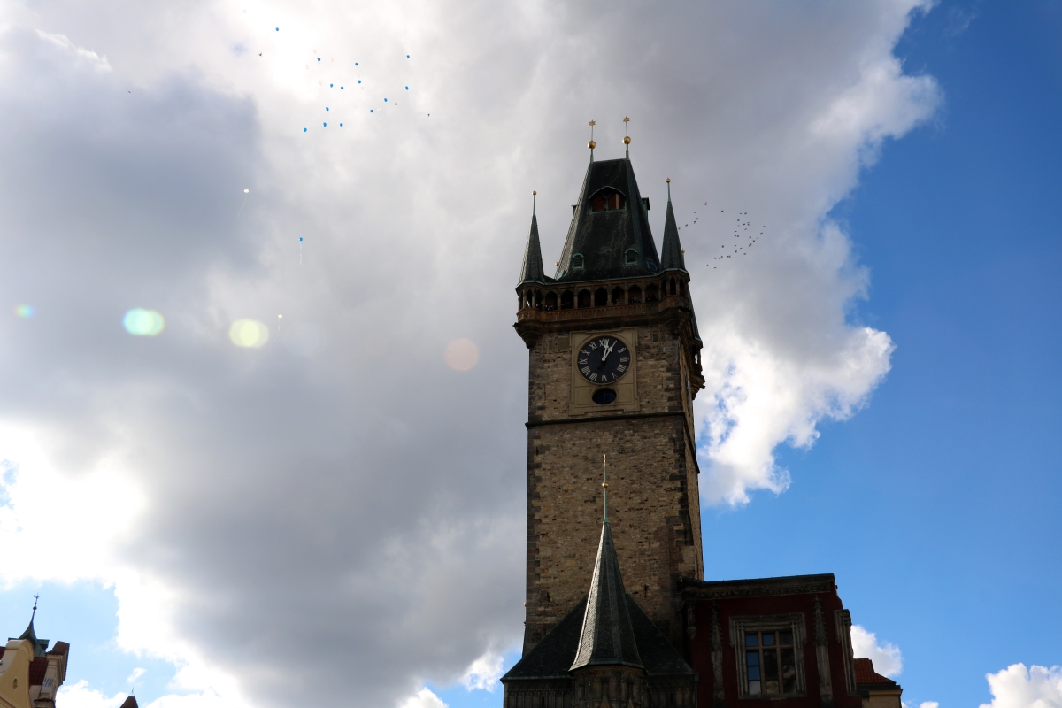 Bell Tower in Old Town Square 